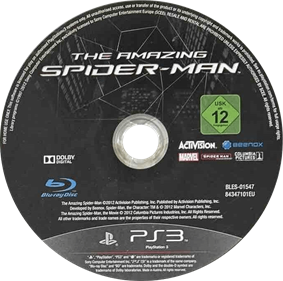 The Amazing Spider-Man - Disc Image