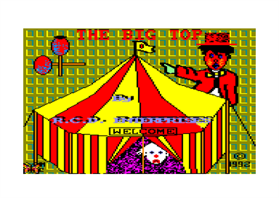 The Big Top - Screenshot - Game Title Image