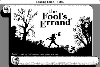 The Fool's Errand - Screenshot - Game Title Image