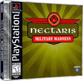 Nectaris: Military Madness - Box - 3D Image