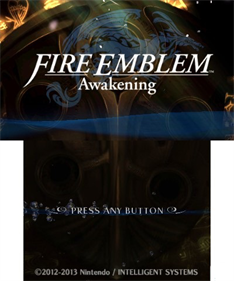Fire Emblem Awakening - Screenshot - Game Title Image