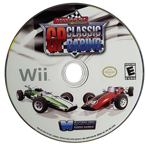 Maximum Racing: GP Classic Racing - Disc Image
