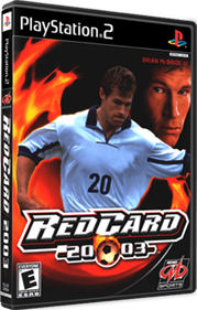 Red Card 2003 - Box - 3D Image