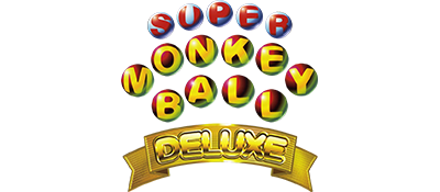 Super Monkey Ball Deluxe - Clear Logo Image