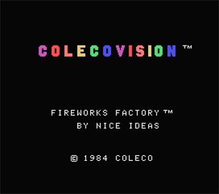 Fireworks Factory - Screenshot - Game Title Image