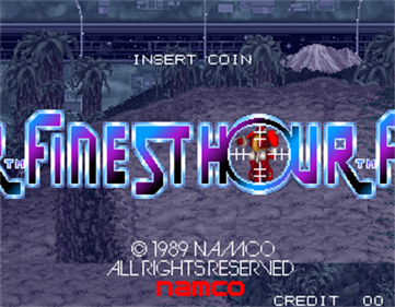 Finest Hour - Screenshot - Game Title Image