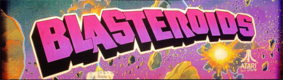 Blasteroids - Arcade - Marquee Image