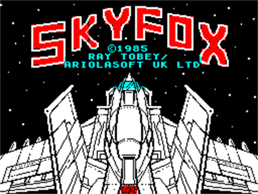 Skyfox  - Screenshot - Game Title Image