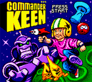 Commander Keen - Screenshot - Game Title Image
