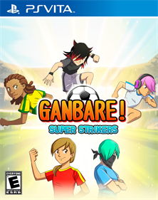 Ganbare! Super Strikers - Box - Front Image