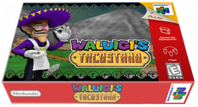 Waluigi's Taco Stand - Box - 3D Image