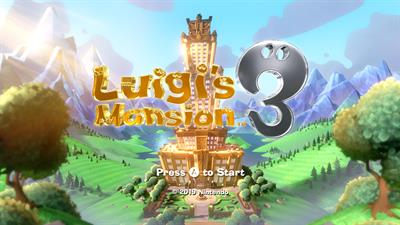 Luigi's Mansion 3 - Screenshot - Game Title Image