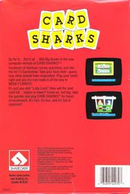 Card Sharks - Box - Back Image