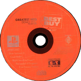 Best Buy Greatest Hits Demo Disc: Volume One - Disc Image