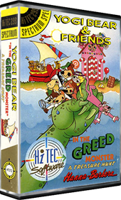 Yogi Bear & Friends in the Greed Monster: A Treasure Hunt - Box - 3D Image