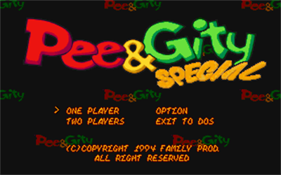 Py & Gity Special - Screenshot - Game Title Image