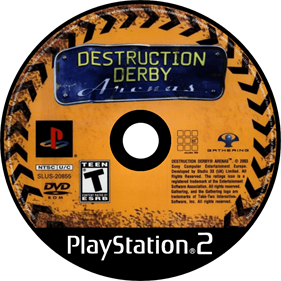 Destruction Derby: Arenas - Disc Image