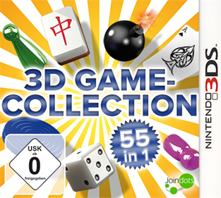 3D Game Collection: 55 in 1 - Box - Front Image