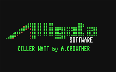 Killer Watt - Screenshot - Game Title Image