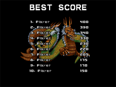 Double Dragon Genesis 2021 (Collection Edition) - Screenshot - High Scores Image