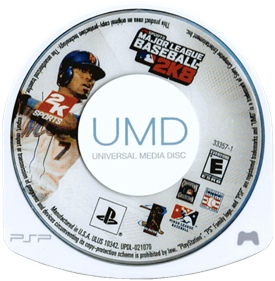 Major League Baseball 2K8 - Disc Image