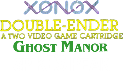 Xonox Double Ender: Spike's Peak/Ghost Manor - Clear Logo Image