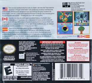 Rubik's World - Box - Back Image