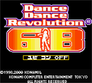 Dance Dance Revolution GB - Screenshot - Game Title Image