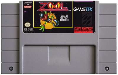 Zool: Ninja of the 'Nth' Dimension - Fanart - Cart - Front Image