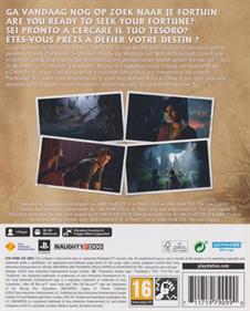 Uncharted: Legacy of Thieves Collection - Box - Back Image