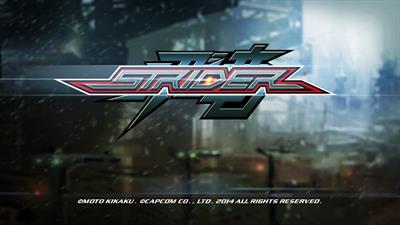 Strider - Screenshot - Game Title Image