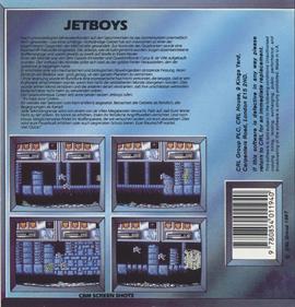 Jet-Boys - Box - Back Image