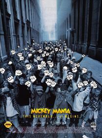 Mickey Mania: The Timeless Adventures of Mickey Mouse - Advertisement Flyer - Front Image
