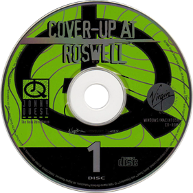 Jonny Quest: The Real Adventures: Cover-Up at Roswell - Disc Image