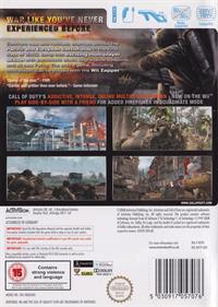 Call of Duty: World at War - Box - Back Image