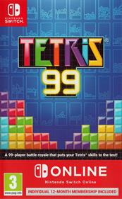 Tetris 99 - Box - Front Image