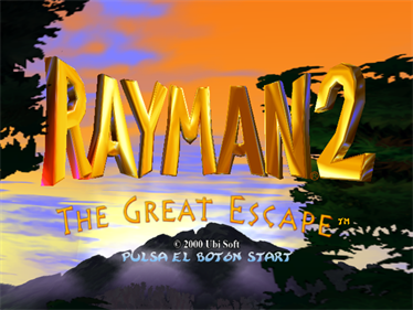 Rayman 2: The Great Escape - Screenshot - Game Title Image