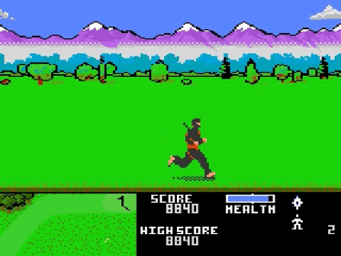 Ninja Golf - Screenshot - Gameplay Image