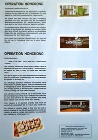 Operation HongKong - Box - Back Image