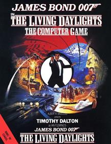 James Bond 007 in The Living Daylights: The Computer Game - Box - Front Image