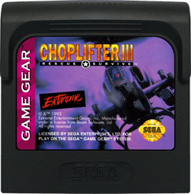 Choplifter III - Cart - Front Image