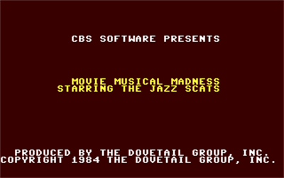 Movie Musical Madness - Screenshot - Game Title Image