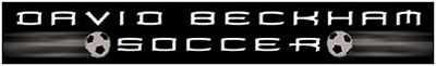 David Beckham Soccer - Clear Logo Image