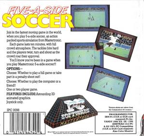 Five-a-Side Soccer - Box - Back Image