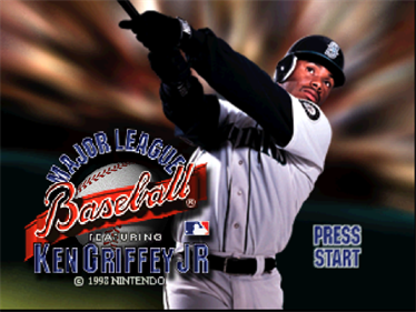 Major League Baseball featuring Ken Griffey Jr. - Screenshot - Game Title Image