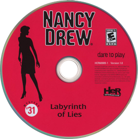 Nancy Drew: Labyrinth of Lies - Disc Image