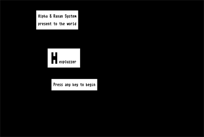 Hexpluzzer - Screenshot - Game Title Image