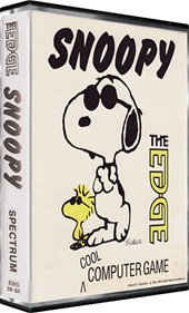 Snoopy: The Cool Computer Game - Box - 3D