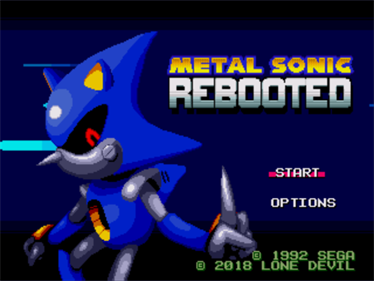 Metal Sonic Rebooted - Screenshot - Game Title Image