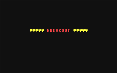 Breakout (Penguin Books) - Screenshot - Game Title Image